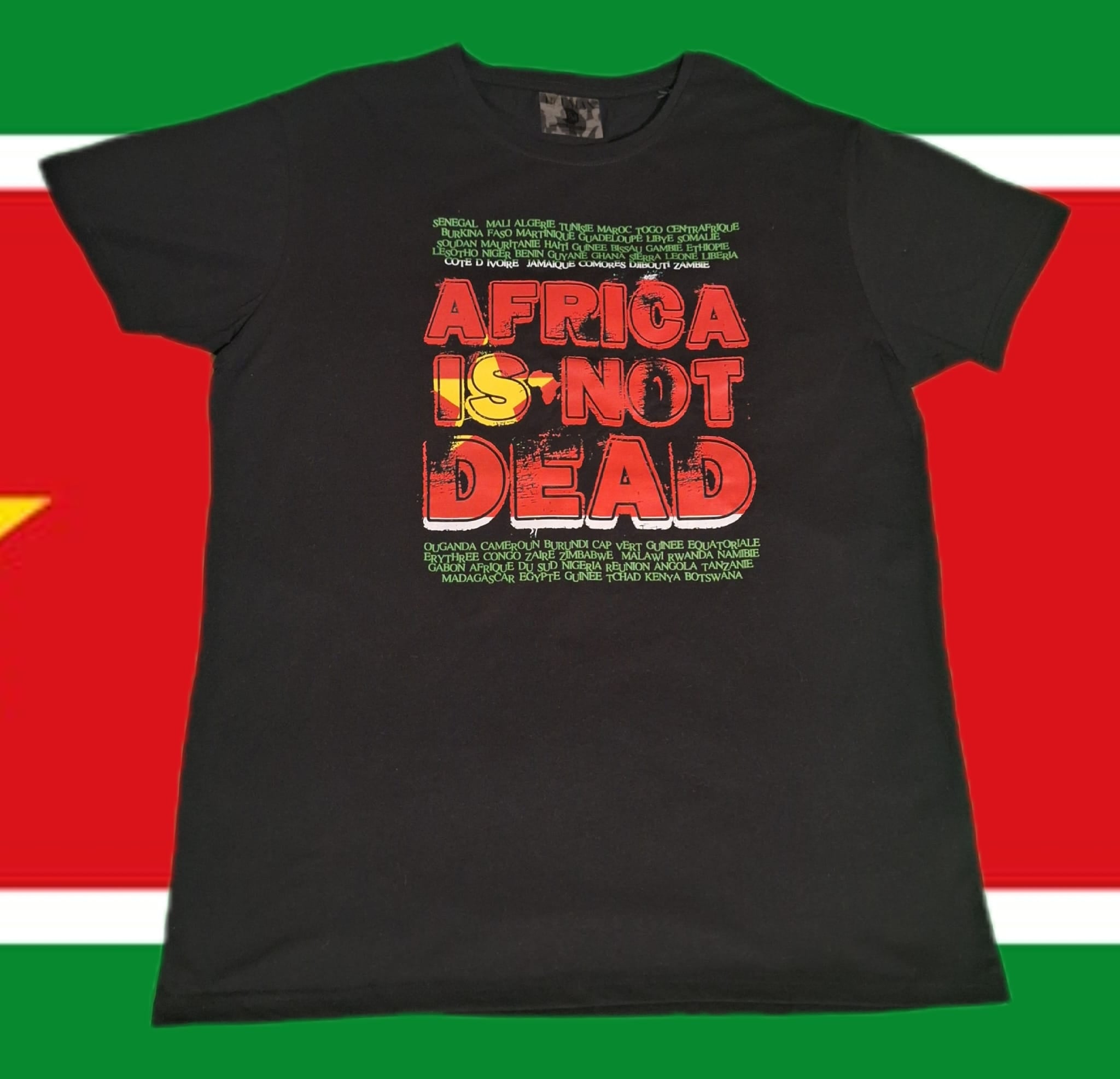 Africa Is Not Dead – T-Shirt Drapeau Guadeloupe