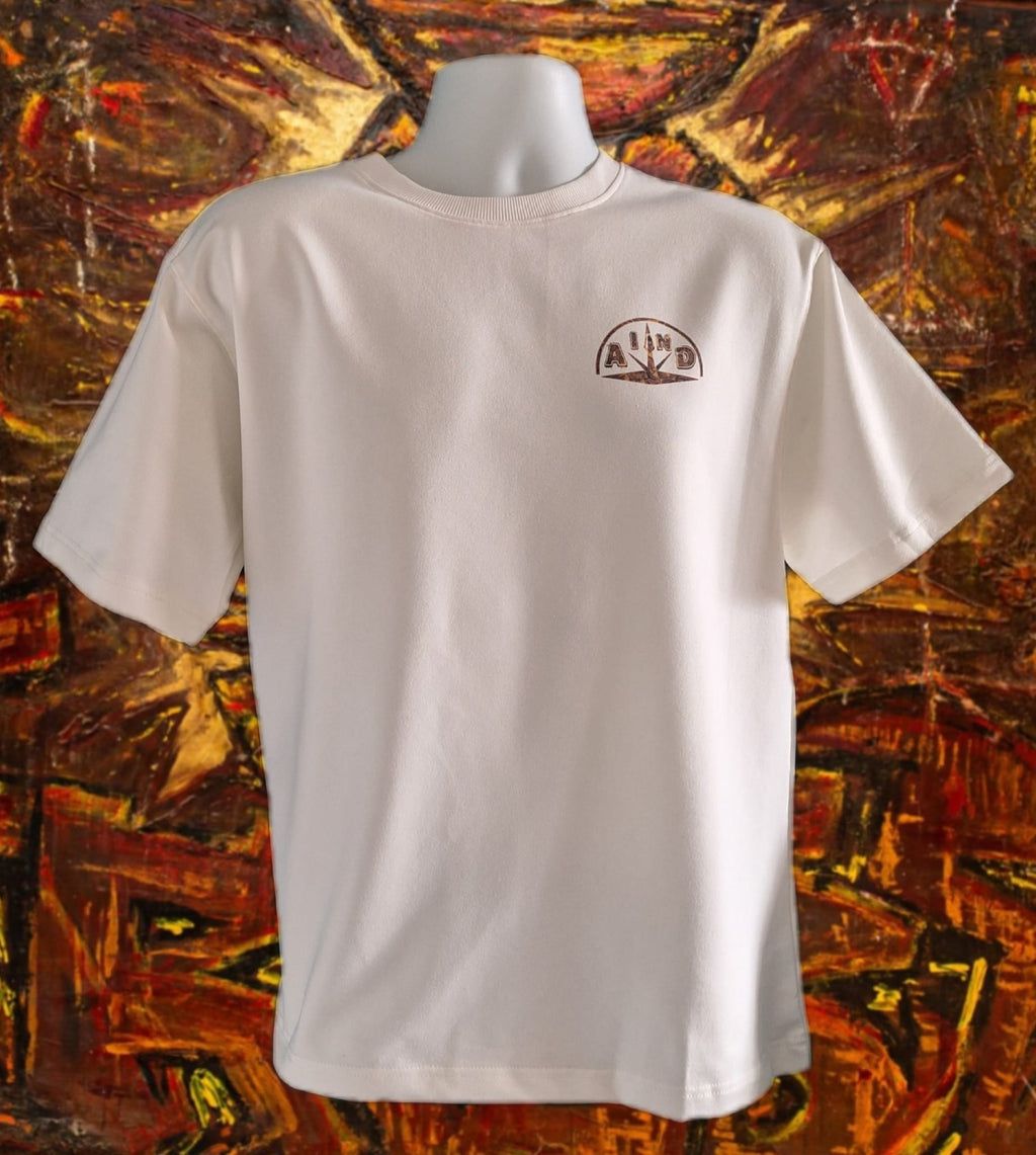 T-Shirt Oversize "modèle masque bois"
